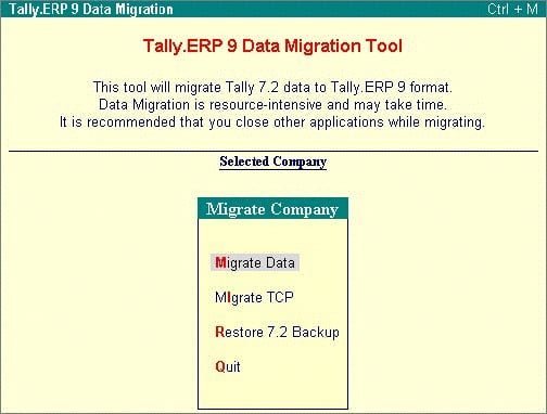 Migrate Company Data