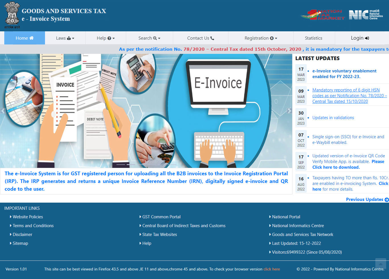 E-invoicing Setup in Tally Prime
